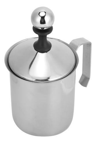 Espumador De Leche De Acero Inoxidable 304 De Doble Capa