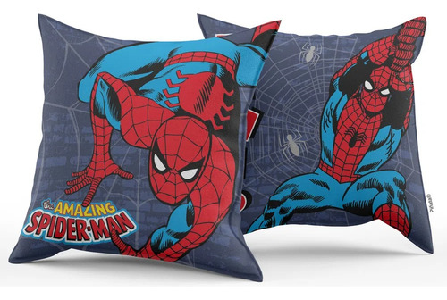  Almohadon Infantil Spiderman Hombre Araña Piñata