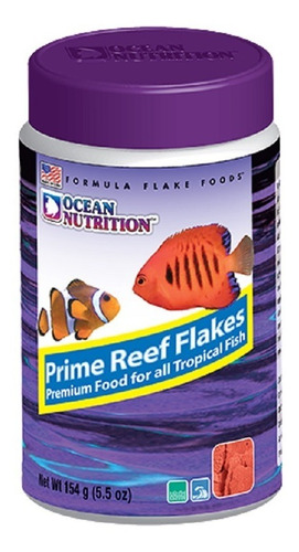 Alimento Para Peces Marinos Prime Reef Ocean Nutrition 154 G