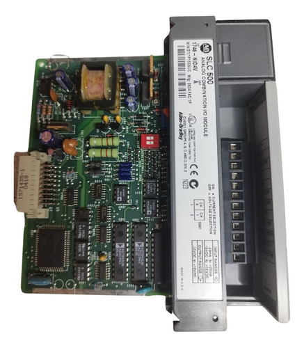 1746-nio4v Allen Bradley Analog Combination Module Usado.