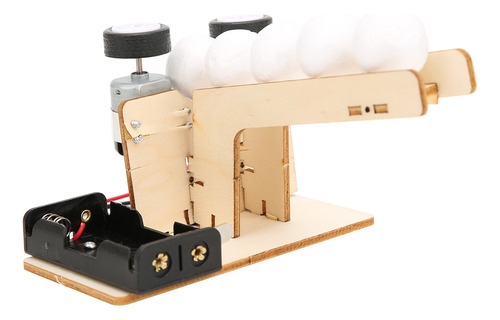 Máquina De Bolas De Madera Funny Kid, Eléctrica, Para Lanzar