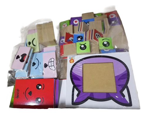 Juego Para Enseñanza De Las Emociones Con Tarjetas Divertido