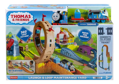 Thomas & Friends Launch & Loop Maintenance Yard Fisher Price