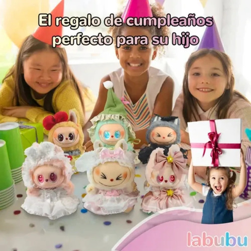 Ropa Nueva De Labubu Dolls, Llaveros De Felpa, Regalo
