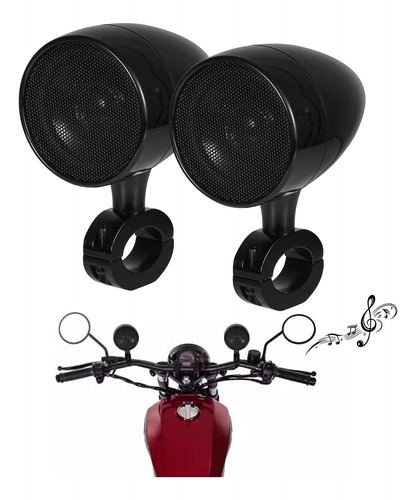 Innoglow Altavoces Para Motocicleta Bluetooth Impermeable Si