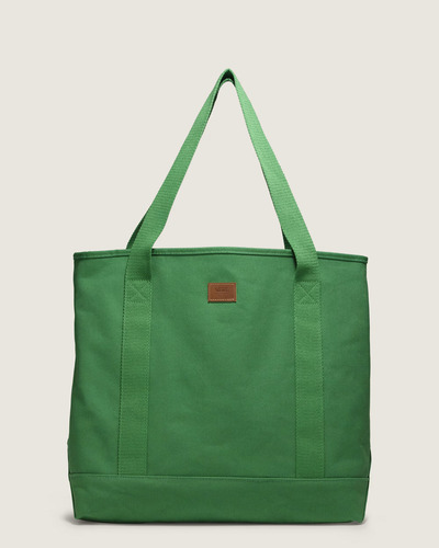 Bolso Vans Pergs Tote In Fairway Green Verde Liso N/a Verde