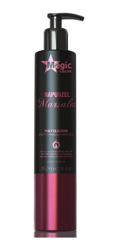 Rapunzel Marsala Magic Color Matizador Efeito Marsala 350ml