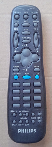 Controle Remoto Vídeo Cassete Philips (Usado)