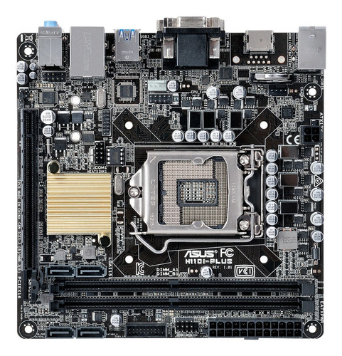 Tarjeta Madre Asus H110i-plus Para Procesador Intel 6 Y 7gen