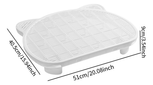 Alfombrilla De Arena Para Gatos De Doble Capa, Impermeable,