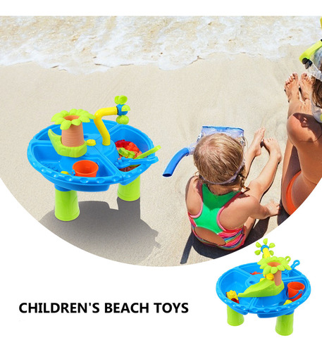 Nuevo 1 Juego De Juguetes De Mesa De Playa For Niños,