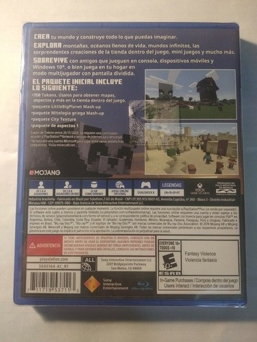Minecraft Ps4 Juego Fisico Sellado Playstation 4 Sevengamer