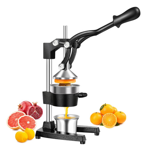 Exprimidor Manual Tongchant De Hierro Fundido 0.5l Negro