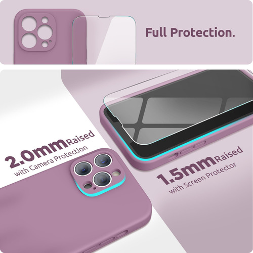 Surphy Compatible Con La Caja Del iPhone 13 Pro Con Protecto