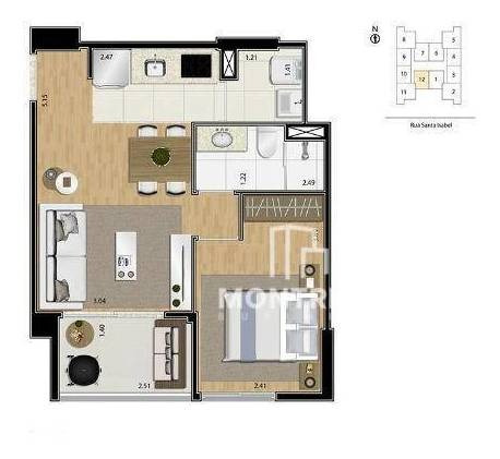Apartamento À Venda, 40 M² Por R$ 500.589,00 - Centro - São Paulo/sp - Ap2218
