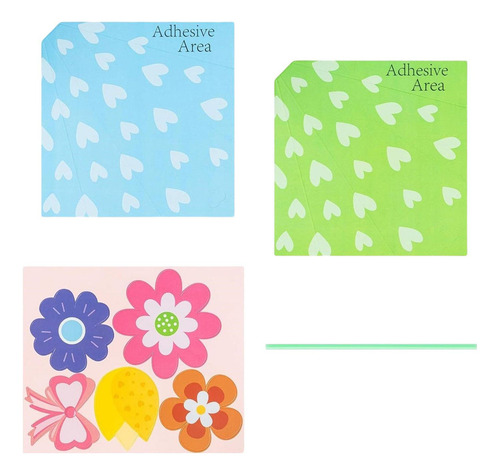 Kit De Artesanía De Flores Cartas De Flores De 24 Hojas
