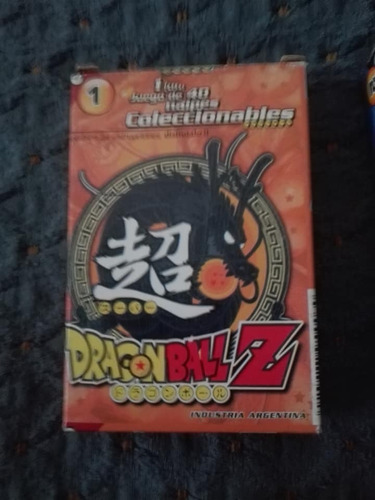 Mazo 40 Cartas Dragon Ball Numero 1