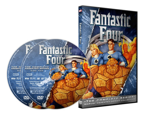 Los 4 Fantasticos (1994) - Serie Animada Completa - Dvd