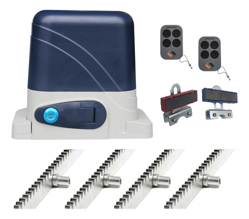 Kit Motor Portón Automático 650kg Ultrasmart + 4m Cremallera