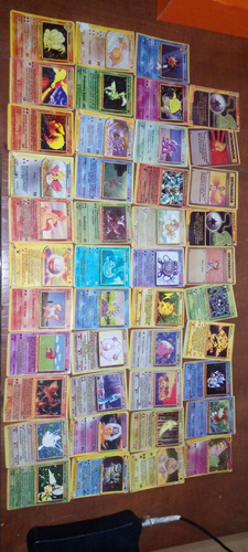 Cartas De Pokémon Antiguas (43 Barajas)