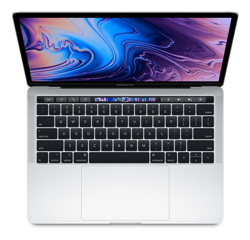 MacBook Pro A1989 (2018) 13.3" plata 256GB SSD - Intel Core i5 - Bueno (Reacondicionado)