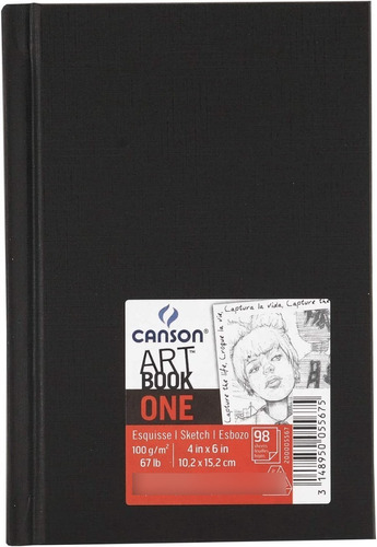 Canson® Art Book One® 10,2 X 15,2 Cm - 100g - 98 Hojas