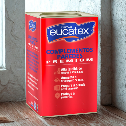 Fundo Preparador Eucatex Base Água 1 6l - Alto Rendimento