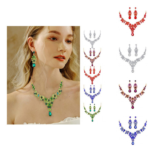 Conjunto De Anillos Colgantes Elegance Bridle Jewelry Set Pa