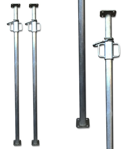 Puntal Metálico Galvanizado De 1,70 A 3,00 Mts - Tubo 48/40
