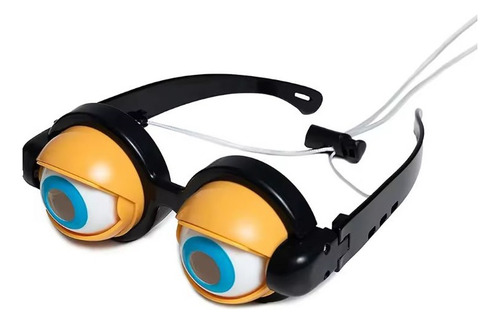 Lentes Locos Niños Fiestas Infantiles Juguetes Bromas Color Negro Diseño Redondo