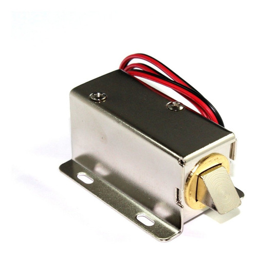 Cerradura Electromecánica Con Solenoide 12 Vcd 10mm