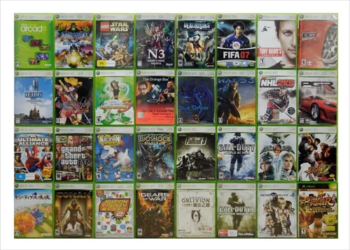 Jogos Xbox 360 Desbloqueado Midia Fisica - Escorrega o Preço