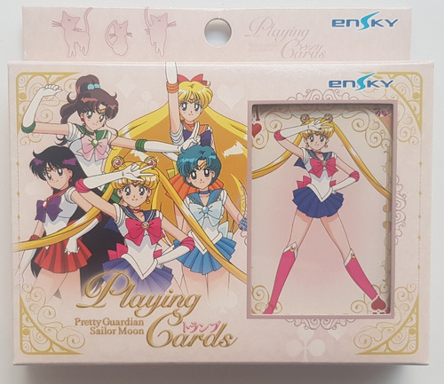 Naipes / Poker Oficial De Sailor Moon Por Ensky Nuevo !!!