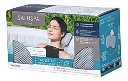 Almohadas Acolchadas Saluspa (paquete De 2), Gris