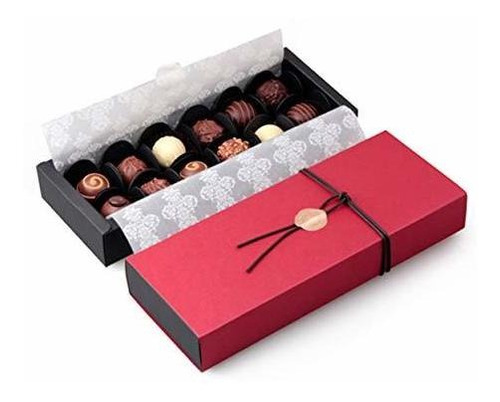 Caja De Embalaje De Regalo De Chocolate De 12 Cavidades, Caj