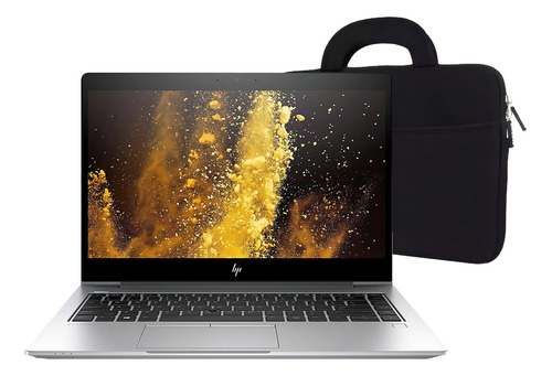 Notebook Hp Elitebook Core I5 16gb 240gn 14 Fhd Tactil W11p Color Plata - Bueno (Reacondicionado)