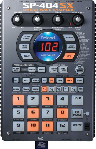 Imagen 3 de 7 de Sampler De Ondas Lineales Roland, Con Efectos Dps