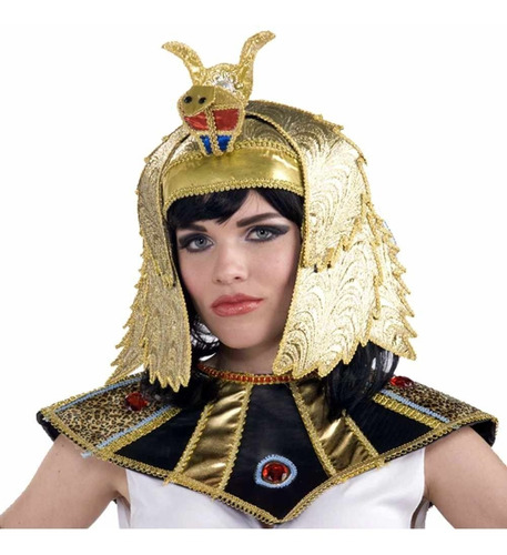 Corona Para Disfraz Mujer Cleopatra Reina Egipcia Halloween 