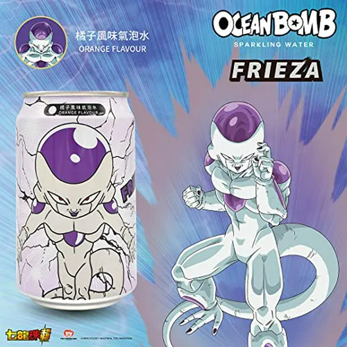 Agua Sómica Ocean Bomb Dragon Ball Naranja - 330ml