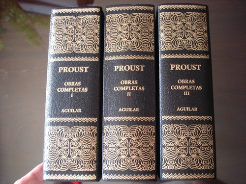 Proust Obras Completas Aguilar 3 Tomos E N V I O S