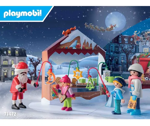 Calendario De Adviento Playmobil 71472 Mercado Navidad