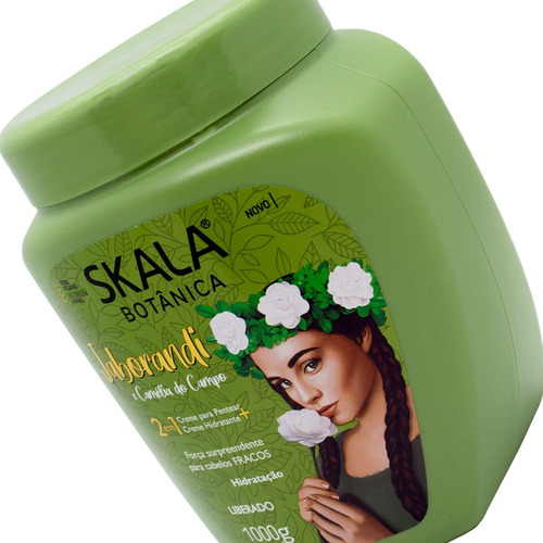 Skala Jaborandi Máscara Vegana Cabello Graso Oil Control 1kg