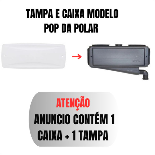 Caixa De Passagem Para Ar Condicionado Split + Tampa Tpp003