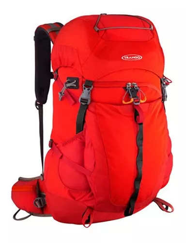 Mochila Outdoor Aventure 40 litros Trekking Montaña (Rojo)