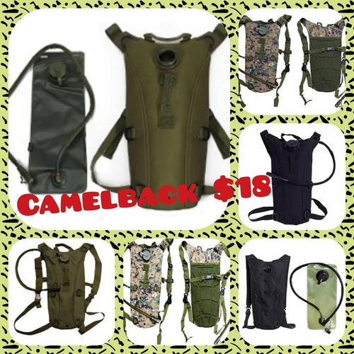 Camelback Militar Hidratante 3 Lts Camping Avnetura Distri S