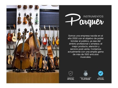 Imagen 2 de 8 de Castañuela Para Cajon Parquer Negra Grande Belcro Cuota