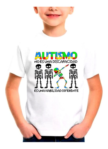 Remeras Hablemos De Autismo Bm