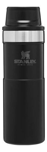 Stanley ® Termo 470ml Acero Inoxidable Una Sola Mano Color Negro