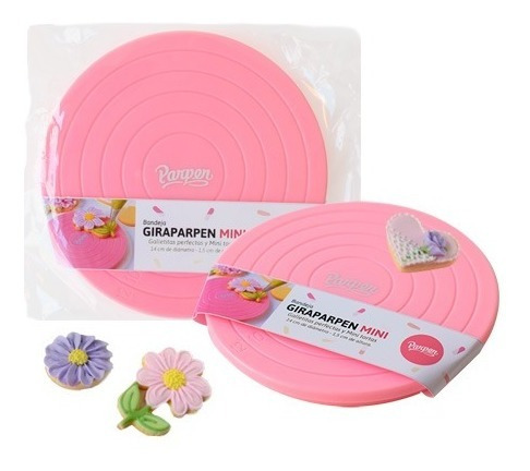 Bandeja Base Giratoria Girparpen Mini 14cm Prya