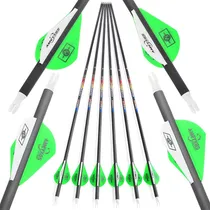 Comprar Flechas De Carbono De Tiro Con Arco De 31 Pulgadas, Flechas 